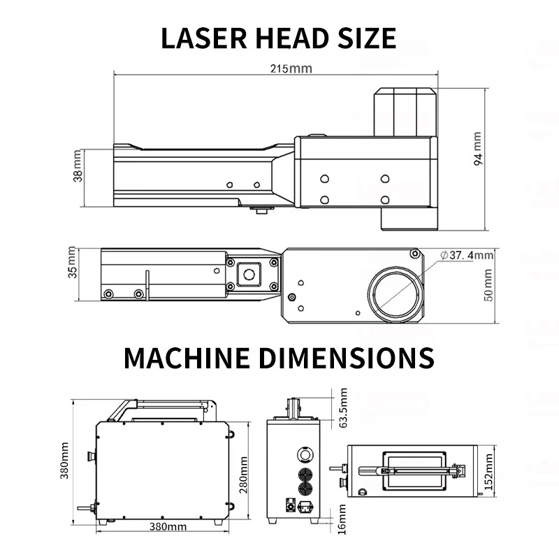 Backpack Portable Type Handhel - огляд і ціна Industrial Laser Cleaning Machine Price