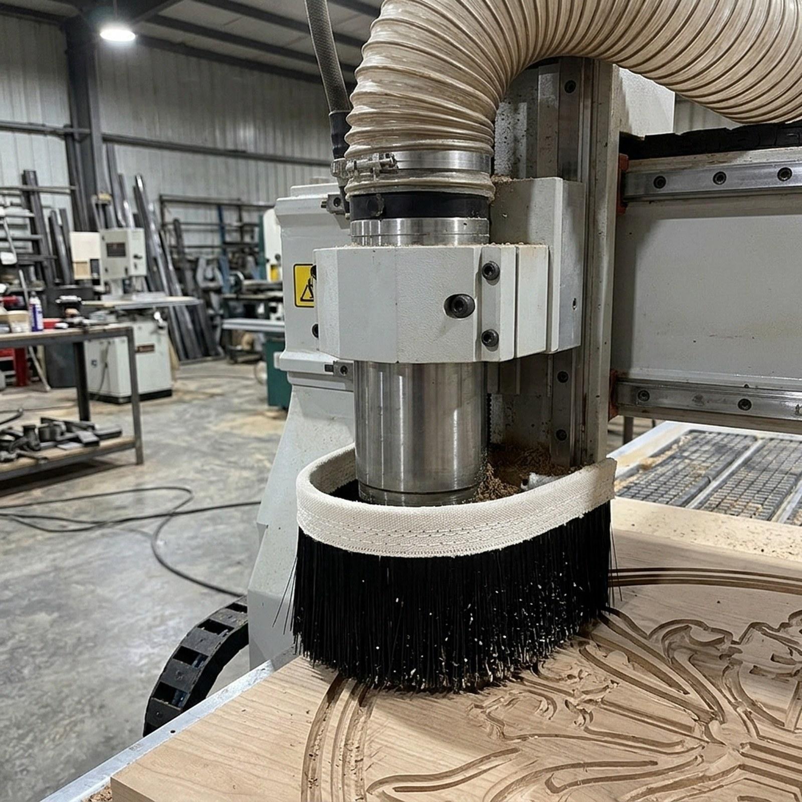 CNC Vacuum Brush Easy to Use S - огляд і ціна Dust Shoe Cnc