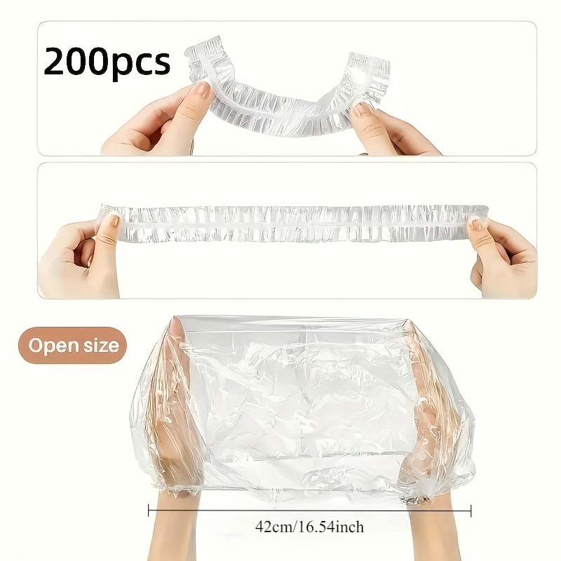 200pcs Disposable Plastic Shoe - огляд і ціна Dust Shoe Cnc