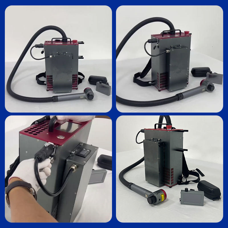 Backpack Portable Type Handhel - огляд і ціна Industrial Laser Cleaning Machine Price
