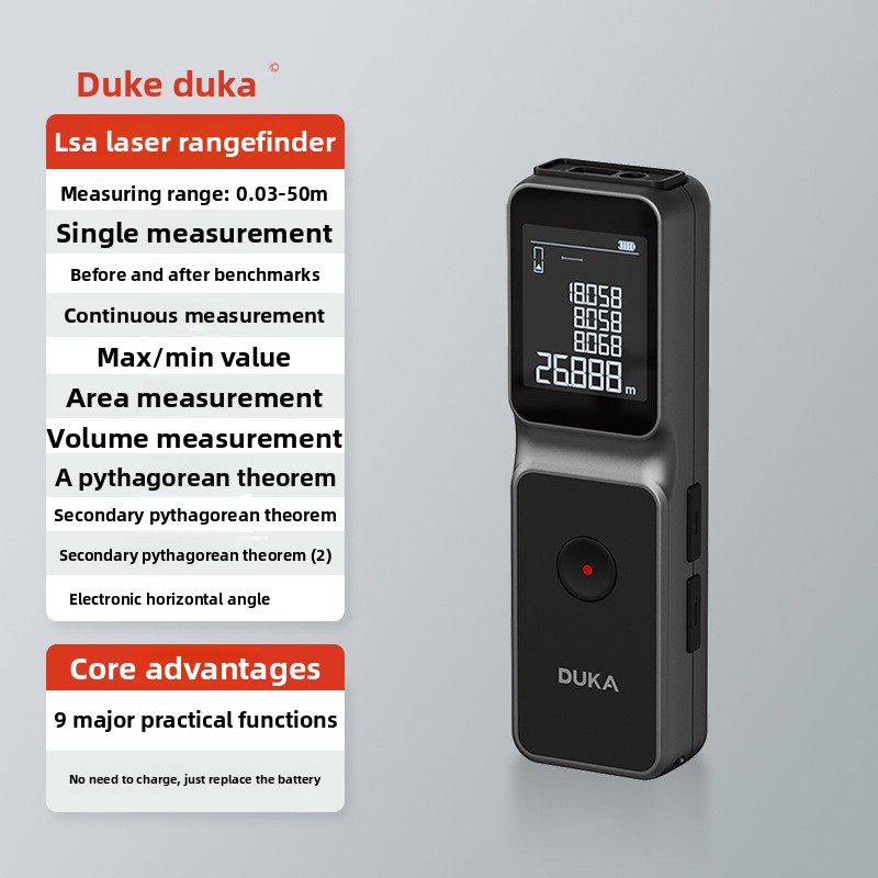 DUKA LSA Laser Range Finder In - огляд і ціна Industrial Laser Measuring Device