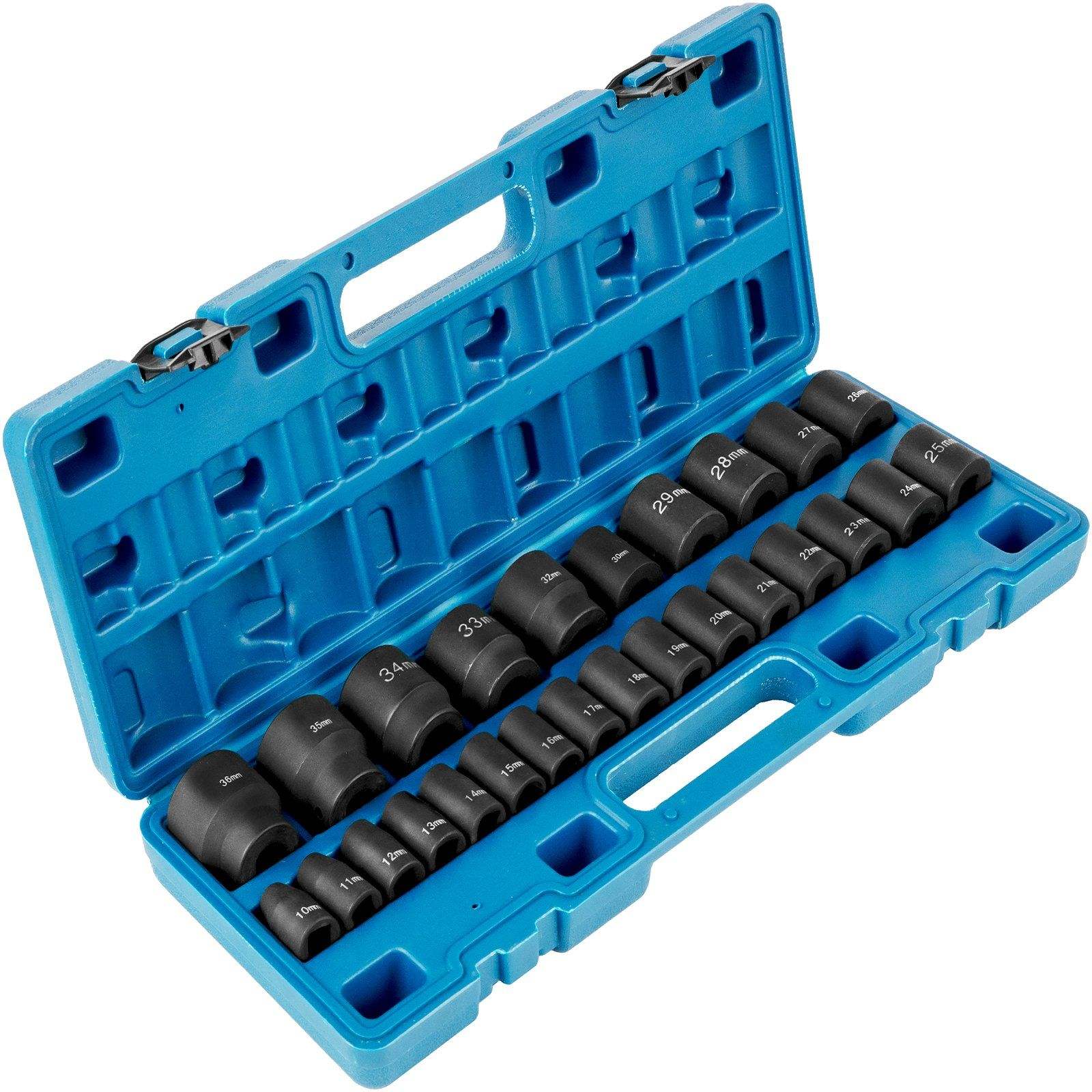 Metric Impact Socket Set, CR-V - огляд і ціна Industrial Laser Etching
