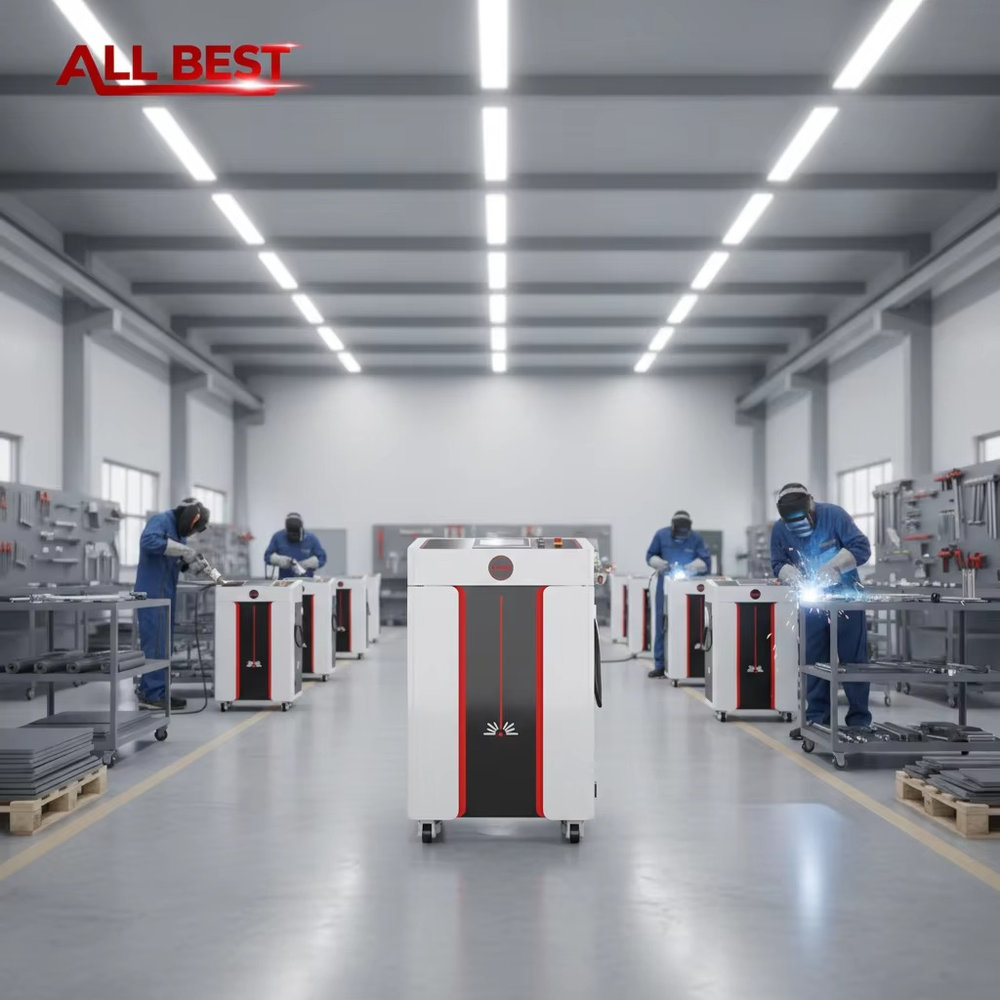 ALLBEST Best Selling 1.5KW 2KW - огляд і ціна Industrial Laser Cleaning Machine Price