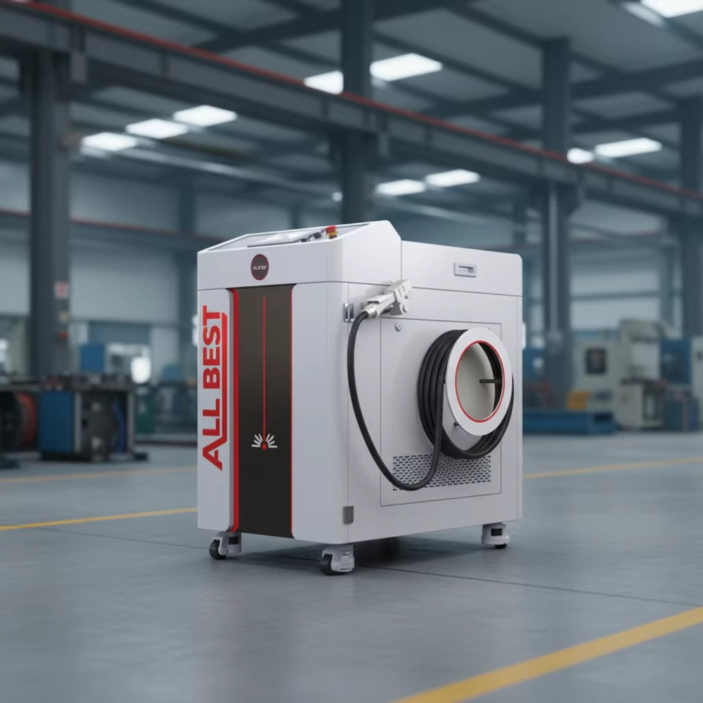 ALLBEST Best Selling 1.5KW 2KW - огляд і ціна Industrial Laser Cleaning Machine Price