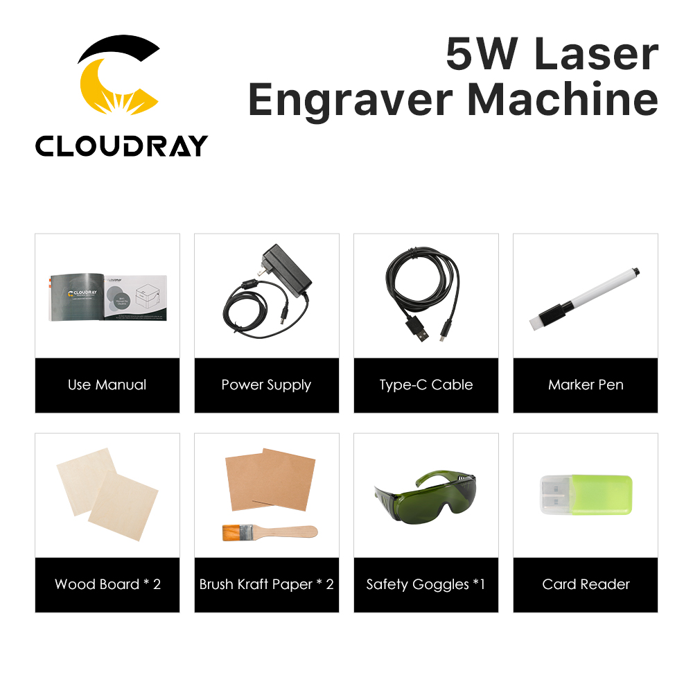 Cloudray Laser Engraver BM1 Ma - огляд і ціна Industrial Laser Tool