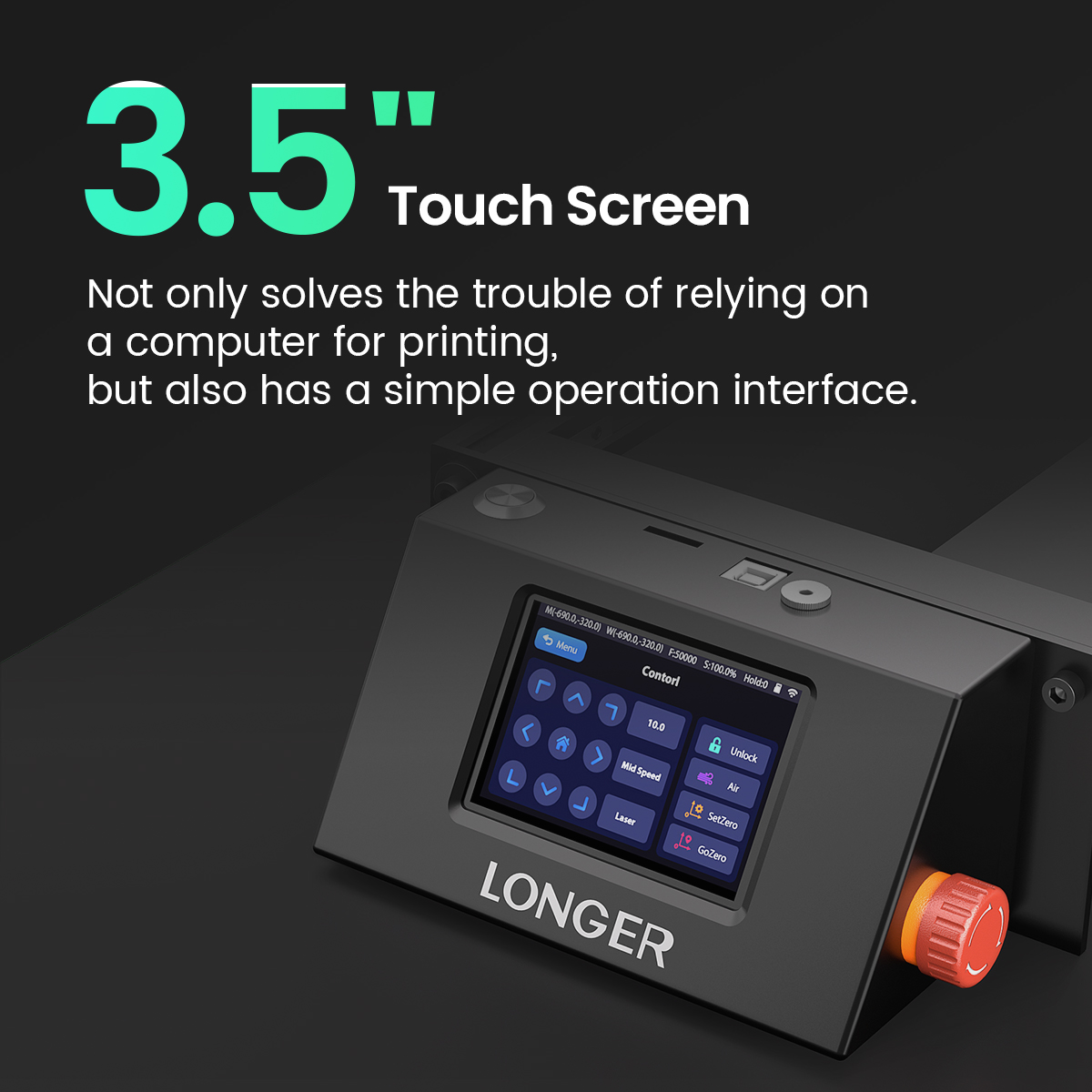 LONGER 20W 10W 5W Smart Laser  - огляд і ціна Industrial Laser Tool