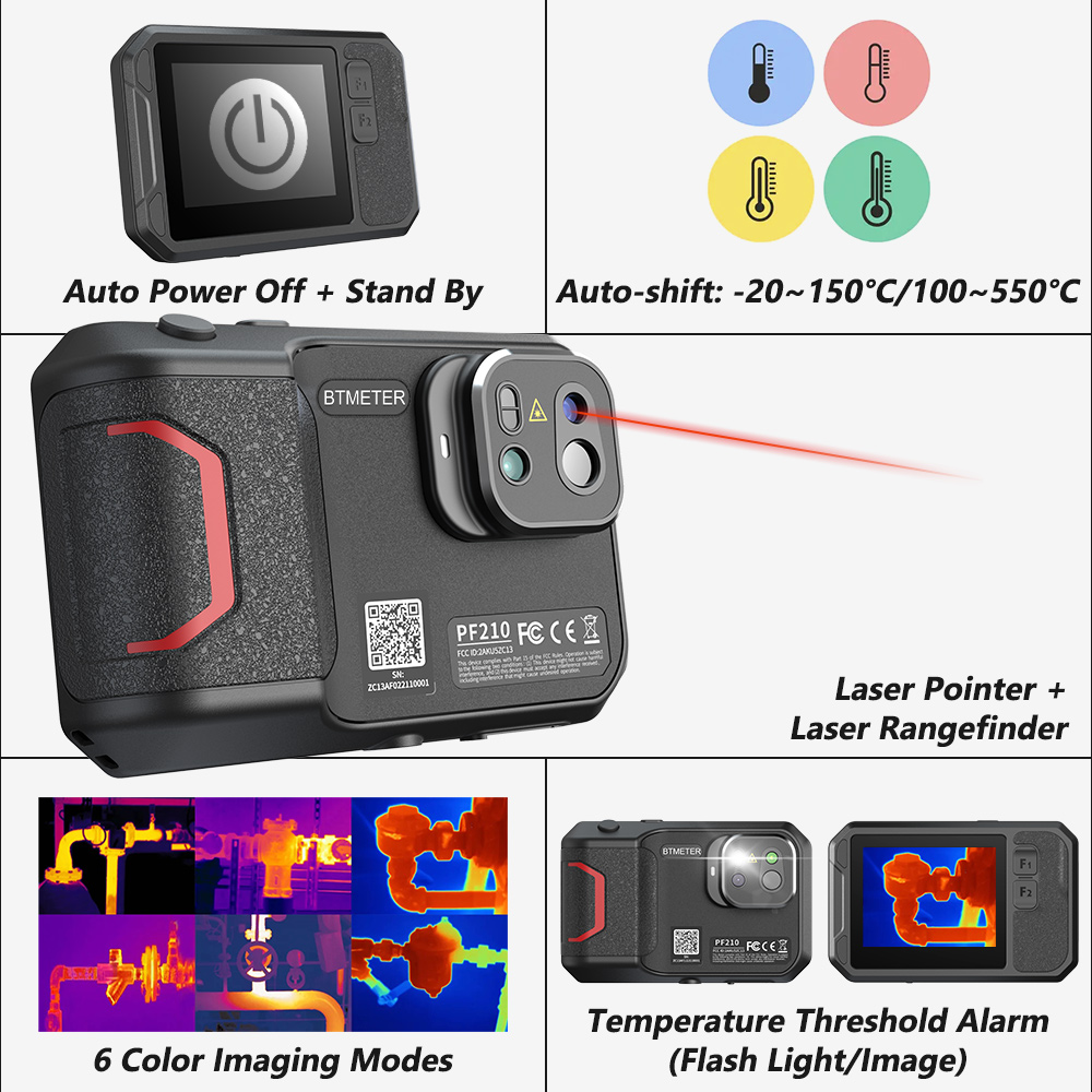 256x192 Thermal Camera Guide H - огляд і ціна Industrial Laser Tool